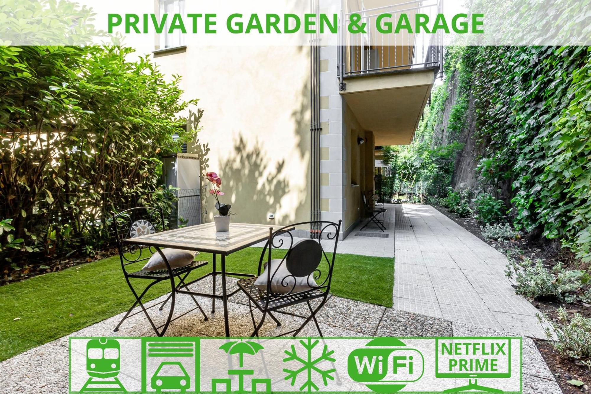 شقة Private Garden & Garage - Self Check-In & Remote Access كومو المظهر الخارجي الصورة